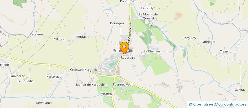 localisation de l'entreprise MADAME GWENAELLE LE GRAND à POULDERGAT