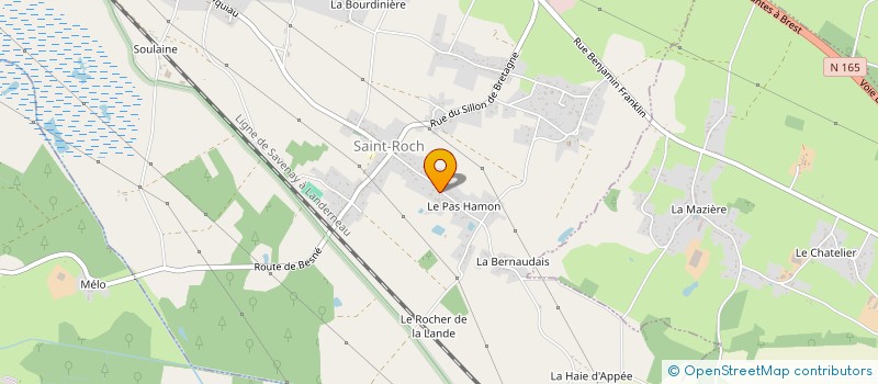 localisation de l'entreprise MADAME GWENAELLE LE ROUZIC  PONTCHATEAU