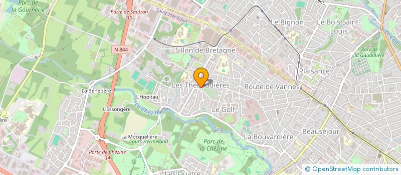 localisation de l'entreprise MADAME GWENAELLE LEBLOND  SAINT-HERBLAIN