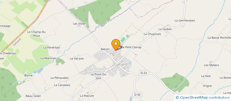 localisation de l'entreprise MADAME GWENAELLE LEGAST  SAINT-PIERRE