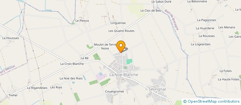 localisation de l'entreprise MADAME GWENAELLE LEMOINE  BAIN-DE-BRETAGNE