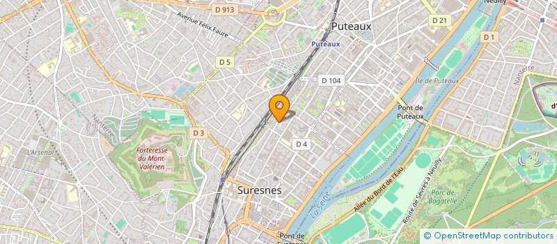 localisation de l'entreprise MADAME GWENAELLE LOPEZ à SURESNES