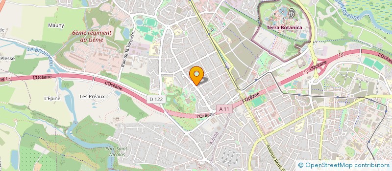 localisation de l'entreprise MADAME GWENAELLE MARCHAND  AVRILLE