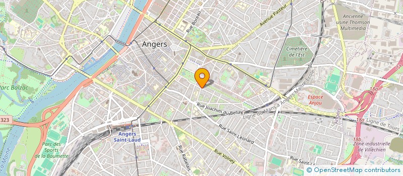 localisation de l'entreprise MADAME GWENAELLE MARIE LIDEC  ANGERS