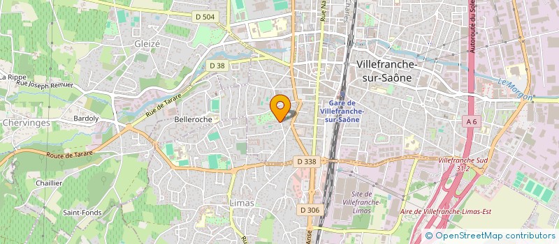 localisation de l'entreprise MADAME GWENAELLE MARQUES  VILLEFRANCHE-SUR-SAONE