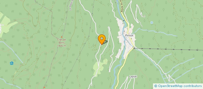 localisation de l'entreprise MADAME GWENAELLE MARTINEZ  LE HAUT-BREDA