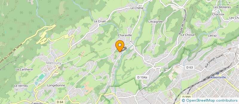 localisation de l'entreprise MADAME GWENAELLE MERCIER  MERCURY