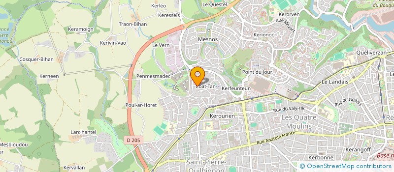 localisation de l'entreprise MADAME GWENAELLE MICAULT à BREST