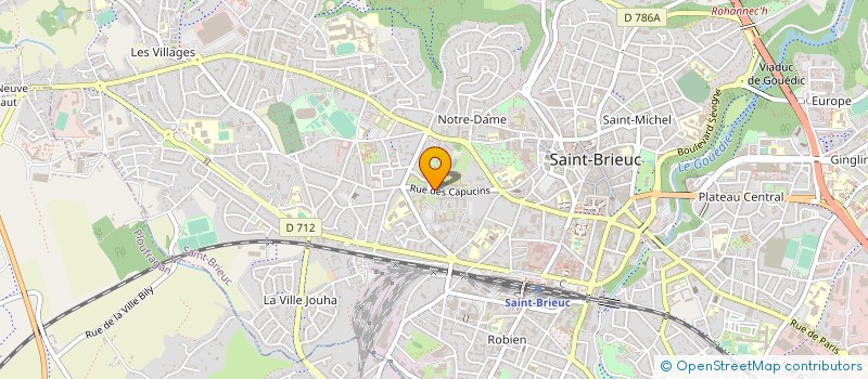 localisation de l'entreprise MADAME GWENAELLE NORMAND à SAINT-BRIEUC