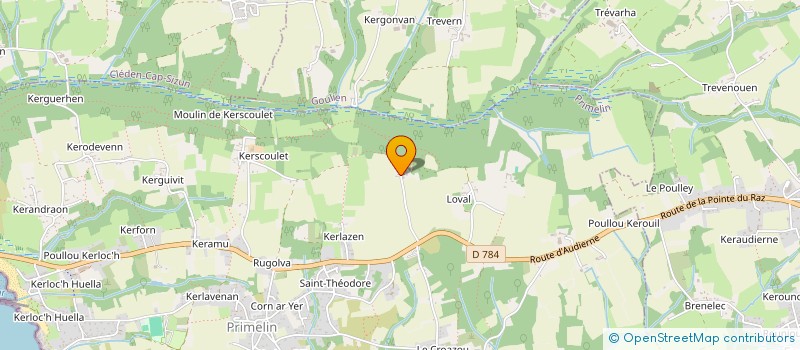 localisation de l'entreprise MADAME GWENAELLE NORMANT  PRIMELIN