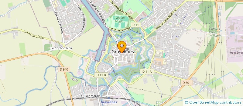 localisation de l'entreprise MADAME GWENAELLE OGES à GRAVELINES