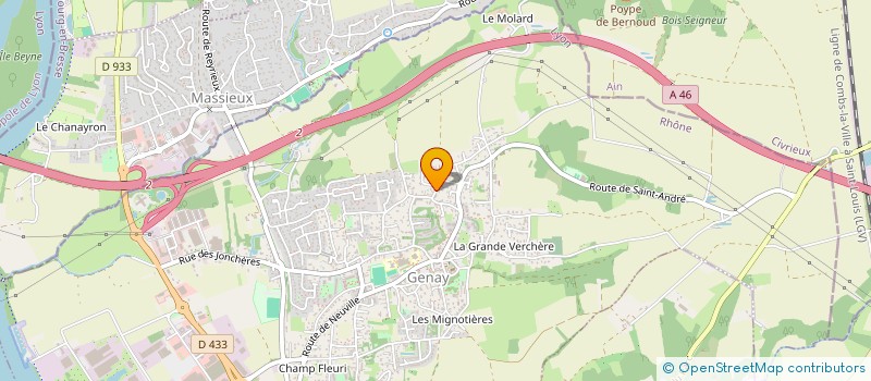 localisation de l'entreprise MADAME GWENAELLE PABION  GENAY