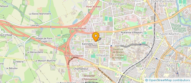 localisation de l'entreprise MADAME GWENAELLE PAULY  RENNES