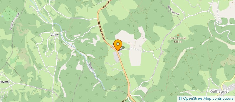 localisation de l'entreprise MADAME GWENAELLE POMMIER  PAYRAC