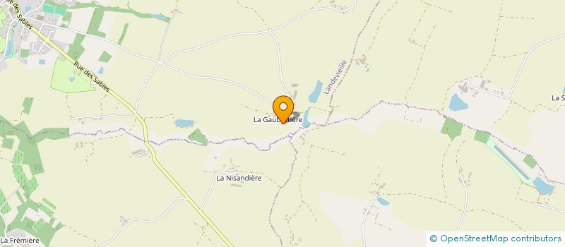 localisation de l'entreprise MADAME GWENAELLE PRAUD à LANDEVIEILLE