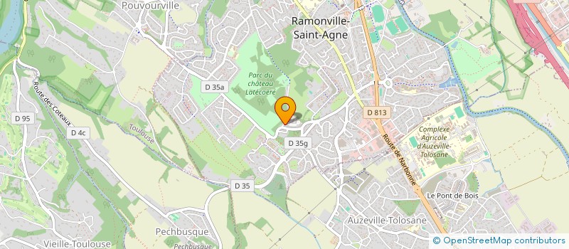 localisation de l'entreprise MADAME GWENAELLE RENAUD  RAMONVILLE-SAINT-AGNE