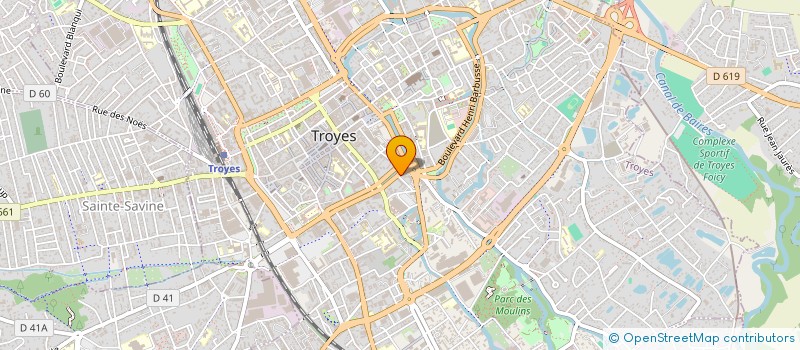 localisation de l'entreprise MADAME GWENAELLE RETTEL à TROYES