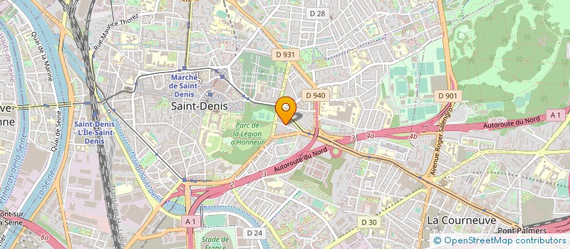 localisation de l'entreprise MADAME GWENAELLE ROTZEN à SAINT-DENIS