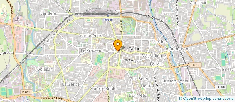 localisation de l'entreprise MADAME GWENAELLE ROYER  TARBES