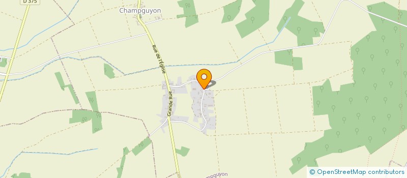 localisation de l'entreprise MADAME GWENAELLE SENDER  CHAMPGUYON