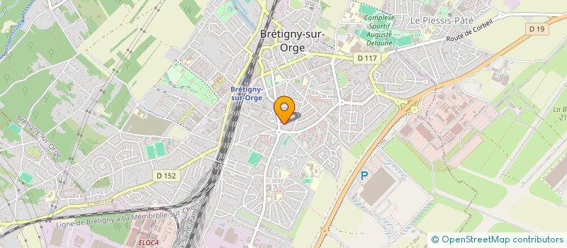 localisation de l'entreprise MADAME GWENAELLE SERRE  BRETIGNY-SUR-ORGE