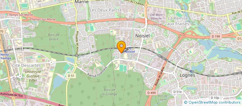 localisation de l'entreprise MADAME GWENAELLE SZELKA  NOISIEL