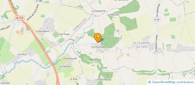 localisation de l'entreprise MADAME GWENAELLE TOURNIER  SAINT-AMAND-VILLAGES