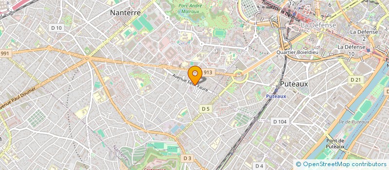 localisation de l'entreprise MADAME GWENAELLE VIENNOT à NANTERRE