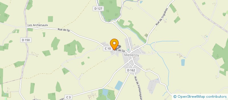 localisation de l'entreprise MADAME GWENAELLE VIGNOT  MELLEROY