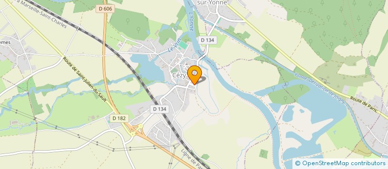 localisation de l'entreprise MADAME GWENAELLE YAN  CEZY