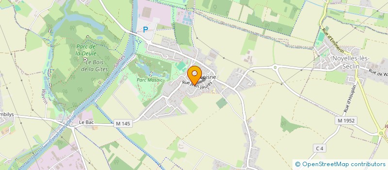 localisation de l'entreprise MADAME GWENDOLINA DEMAILLY  HOUPLIN-ANCOISNE