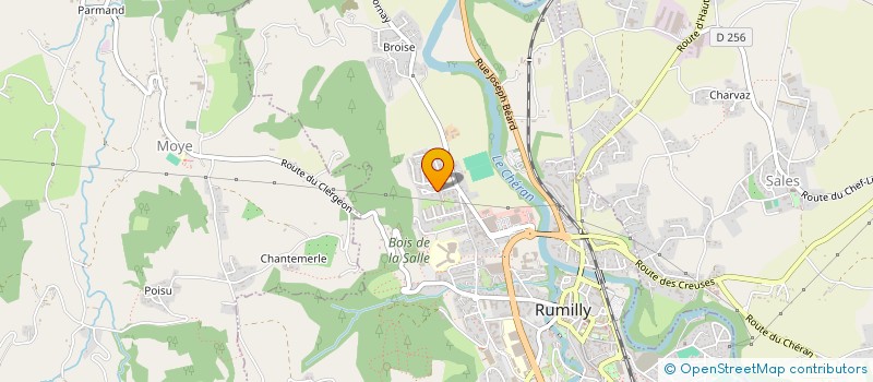 localisation de l'entreprise MADAME GWENDOLINE ALMEIDA  MOYE