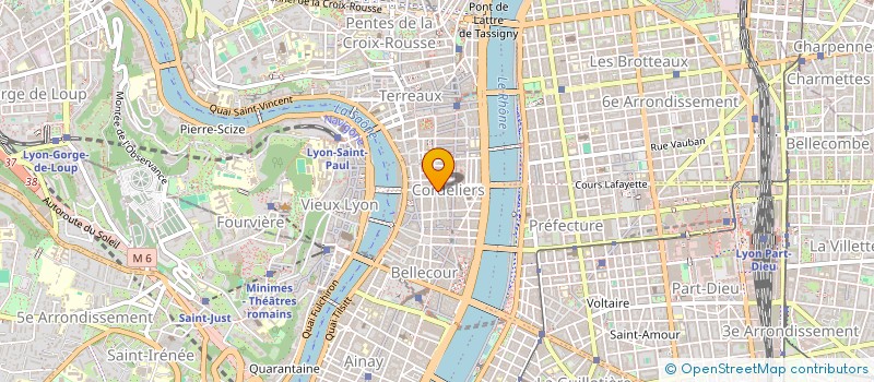 localisation de l'entreprise MADAME GWENDOLINE ARNAUD  LYON