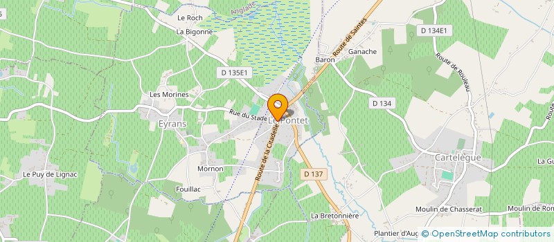 localisation de l'entreprise MADAME GWENDOLINE BATRANCOURT  EYRANS