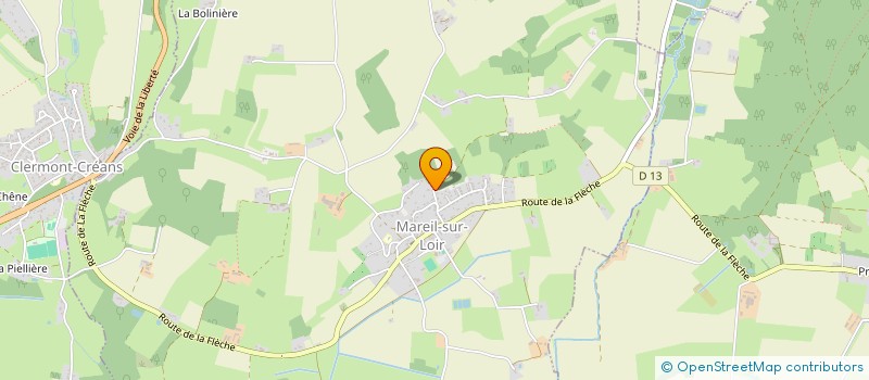 localisation de l'entreprise MADAME GWENDOLINE BEL HADJ BOUBAKER  MAREIL-SUR-LOIR