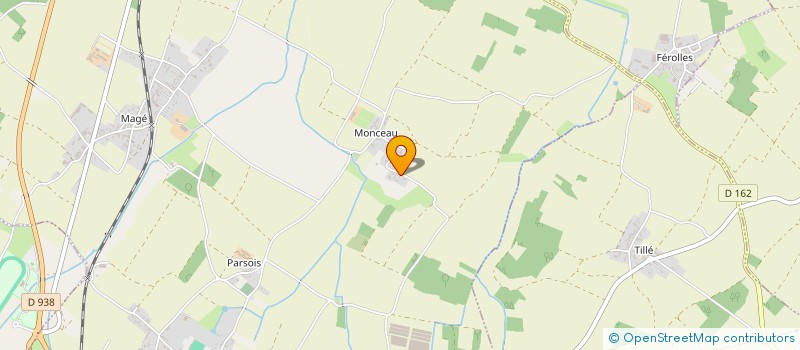 localisation de l'entreprise MADAME GWENDOLINE BERTONNIERE  LOUZY