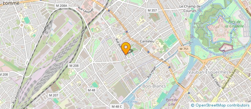 localisation de l'entreprise MADAME GWENDOLINE BISSA à LILLE