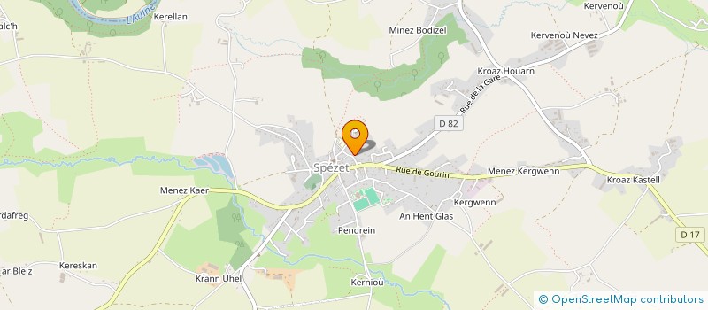localisation de l'entreprise MADAME GWENDOLINE BOENNEC  SPEZET