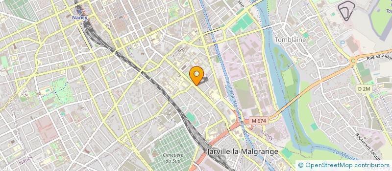 localisation de l'entreprise MADAME GWENDOLINE CHAUDRON  NANCY