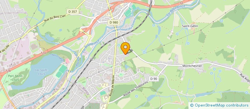 localisation de l'entreprise MADAME GWENDOLINE-CHRISTINE MALECKI  BLANZY