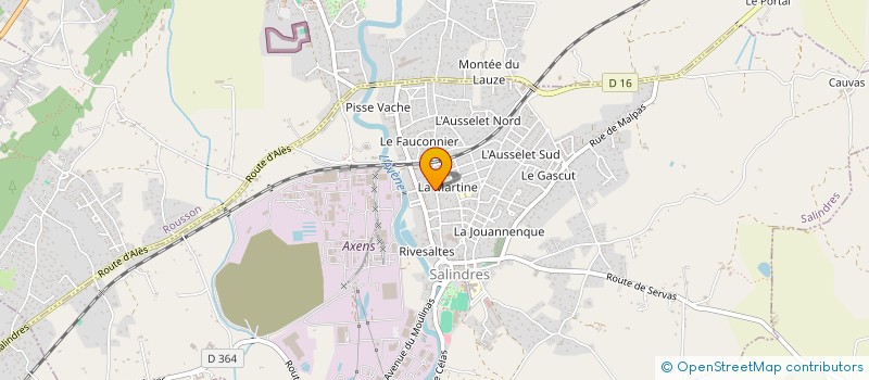 localisation de l'entreprise MADAME GWENDOLINE CONTAT à SAINT-QUENTIN-LA-POTERIE