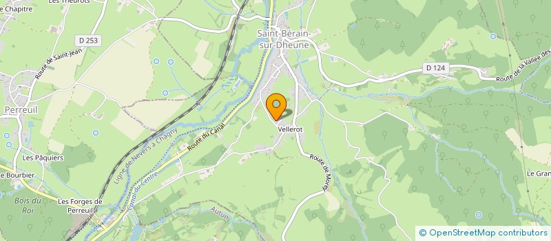 localisation de l'entreprise MADAME GWENDOLINE CORNUT  SAINT-BERAIN-SUR-DHEUNE