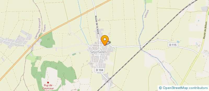 localisation de l'entreprise MADAME GWENDOLINE DALBIGNAT  SEYCHALLES