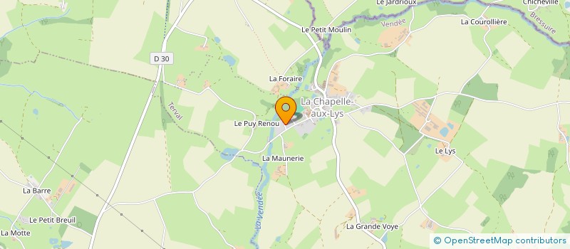 localisation de l'entreprise MADAME GWENDOLINE DANTEC  TERVAL