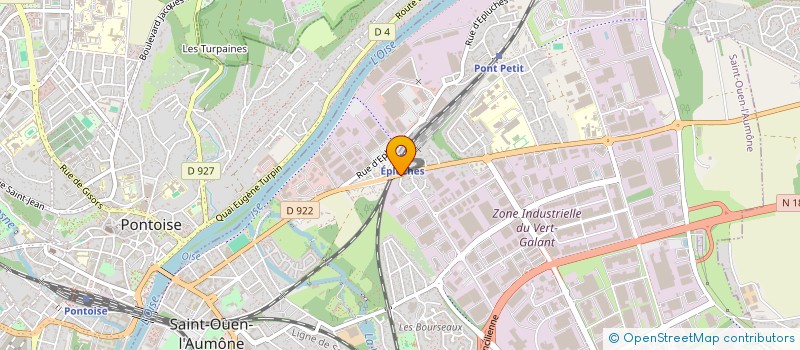 localisation de l'entreprise MADAME GWENDOLINE DEMIAUDE  SAINT-OUEN-L'AUMONE