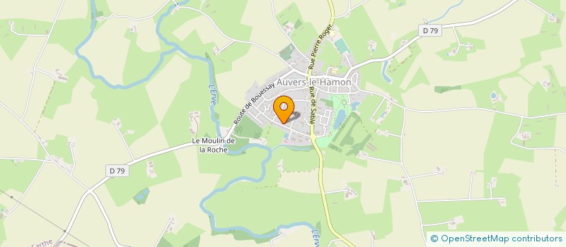 localisation de l'entreprise MADAME GWENDOLINE DESILLE  AUVERS-LE-HAMON