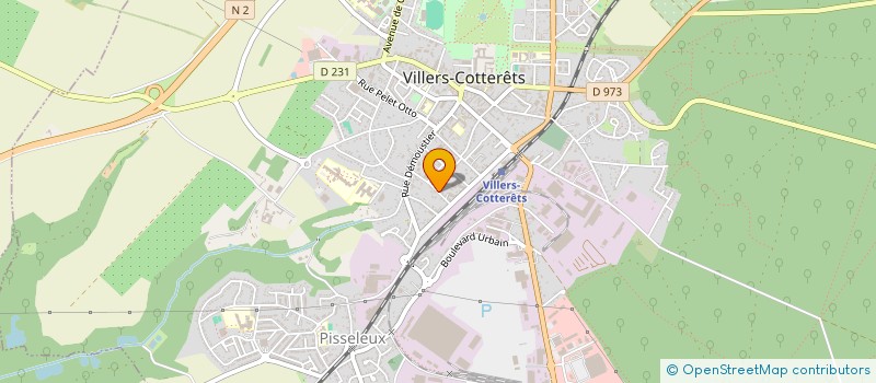 localisation de l'entreprise MADAME GWENDOLINE DISANT à VILLERS-COTTERETS