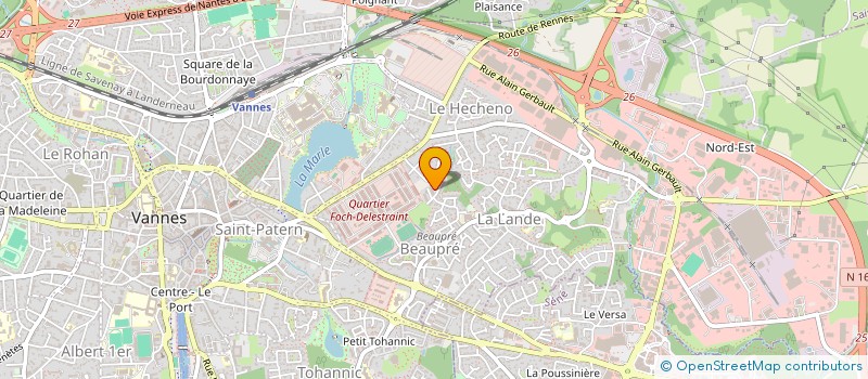 localisation de l'entreprise MADAME GWENDOLINE DOUCET à VANNES