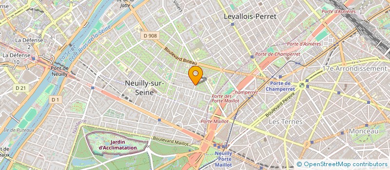 localisation de l'entreprise MADAME GWENDOLINE FRANCO à NEUILLY-SUR-SEINE