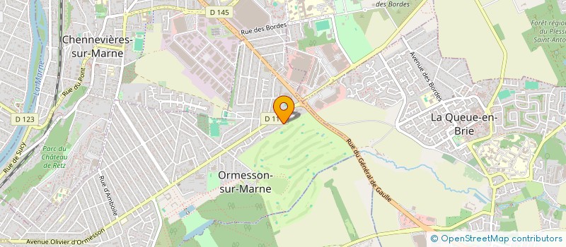 localisation de l'entreprise MADAME GWENDOLINE GENAUX  ORMESSON-SUR-MARNE